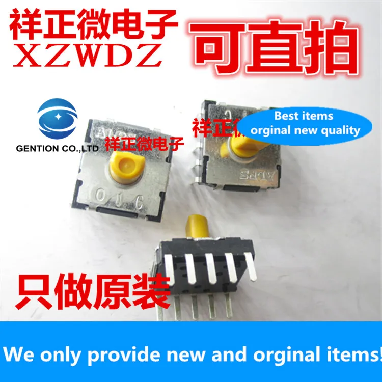 10Pcs 100% Originale Nuovo Stock Reale Commutatore Di Banda Srbq090200 Rotary Switch 9-Velocità 10-Pin Interruttore Con Maniglia