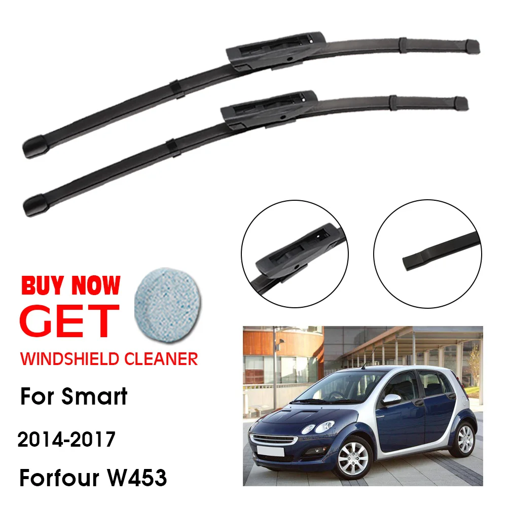 Spazzola Tergicristallo Per Auto Per Smart Forfour W453 21 "+ 14" 2014-2017 Lavavetri Anteriore Tergicristallo Spazzole Accessori