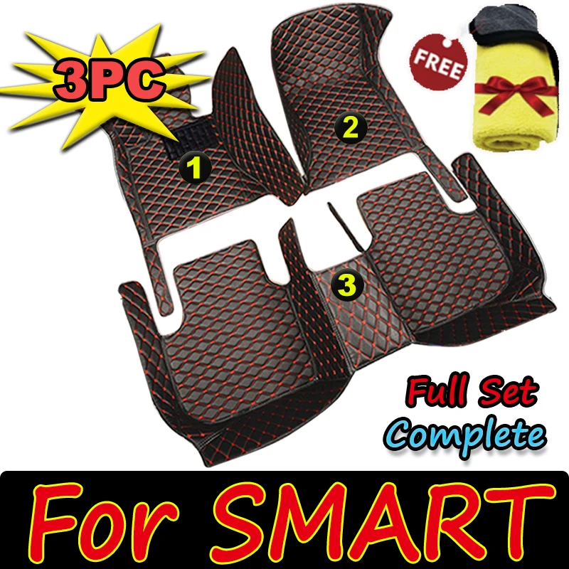 Tappetini Auto Per Smart Fortwo 2 Posti Forfour Smart Fortwo 2 Posti Per Quattro 4 Posti Roadster Accessori Auto