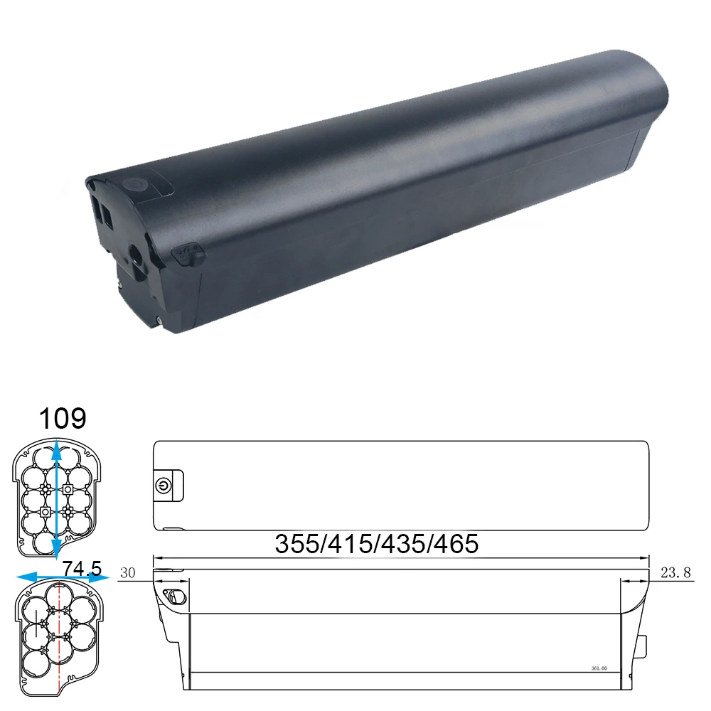 36V 48V Integrato 10.4Ah 13Ah 14.5Ah 17.5Ah Per Eskute Netuno 2022 Polluno Pro Samebike Akku Sostituzione