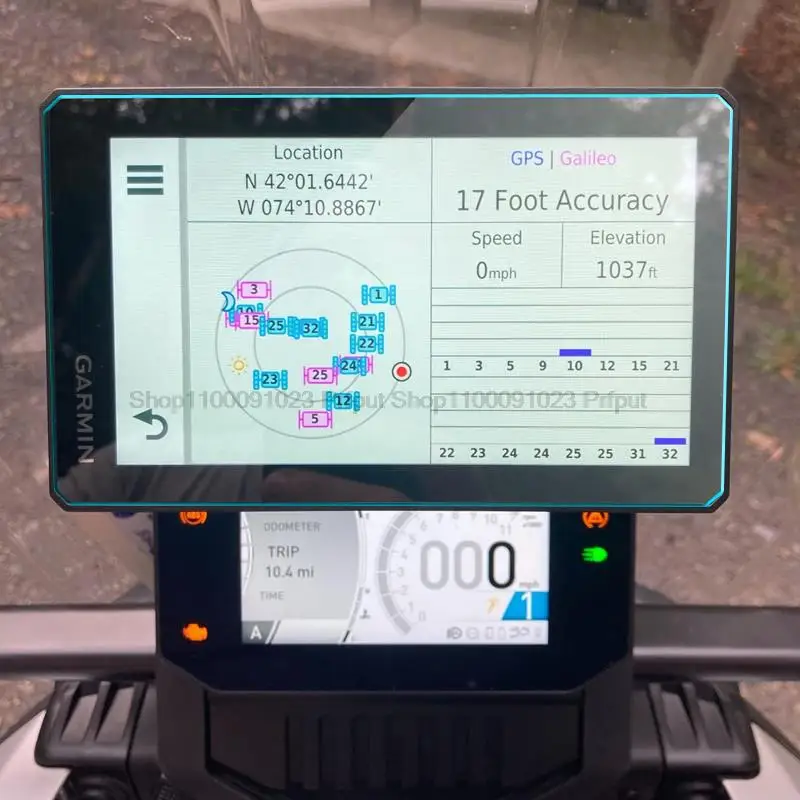 Progettato Per Garmin Zumo Xt, Zauts Mo Xt 5.5 Pollici [Adatto A Guanti E Custodia] Proteggi Schermo In Vetro Temperato