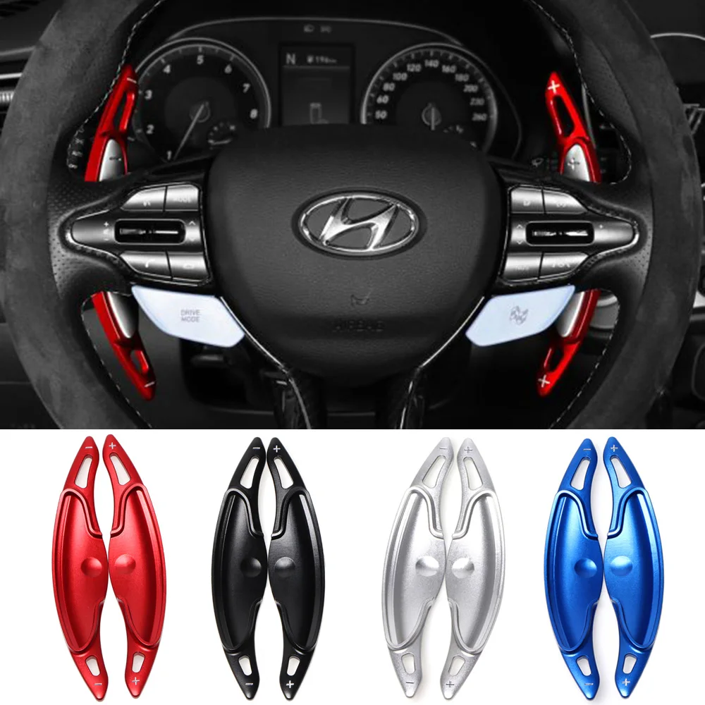 Auto Volante Cambio Paddle Dsg Extender Sticker Per Hyundai I30 Wagon N Line Veloster Kona N Elantra Avante Gt N-Line Cn7