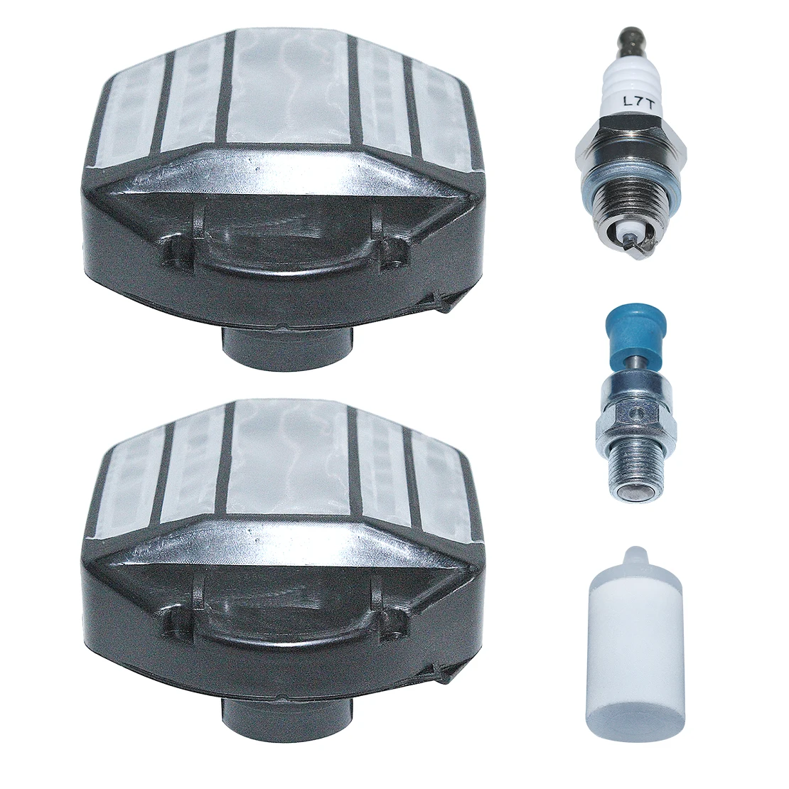 Filtro Aria Filtro Carburante Valvola Di Decompressione Tune Up Kit Per Husqvarna 357Xp 359 Epa 357 359 Jonsored 2156/2159