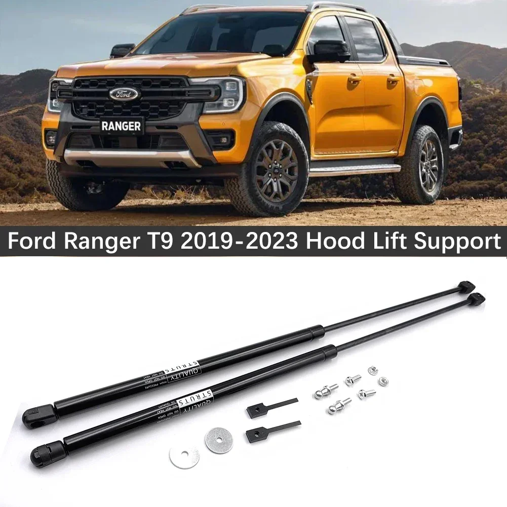 Per Ford Ranger Next Gen T9 Px4 22-23 Cofano Cofano Gas Shock Up Lift Up