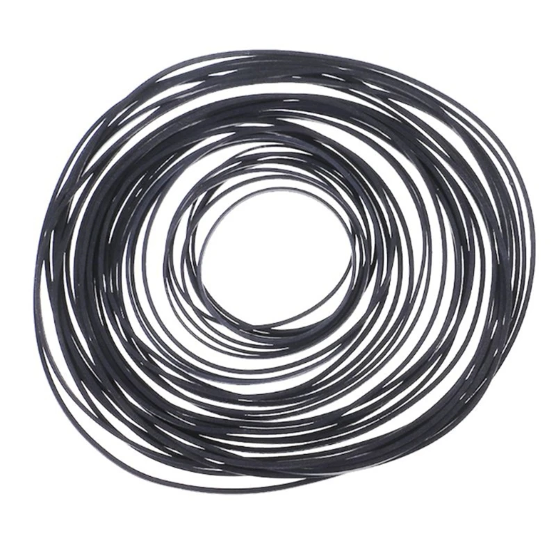 Resistente Cinghia Quadrata Per Cassetta Da 5 Pezzi Migliora Le Prestazioni Per Registratori, Walkman, Ripetitori Dvd.