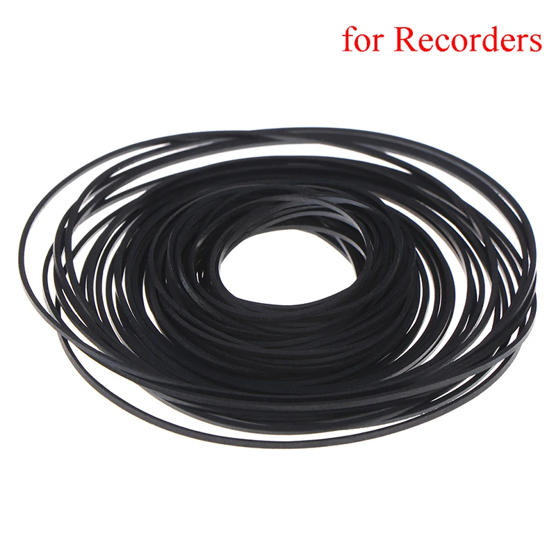 1 Pack Universal 40-135Mm Walkman Dvd Drive Mix Cassette Tape Machine Belt New Assorted Common Belt For Recorders
