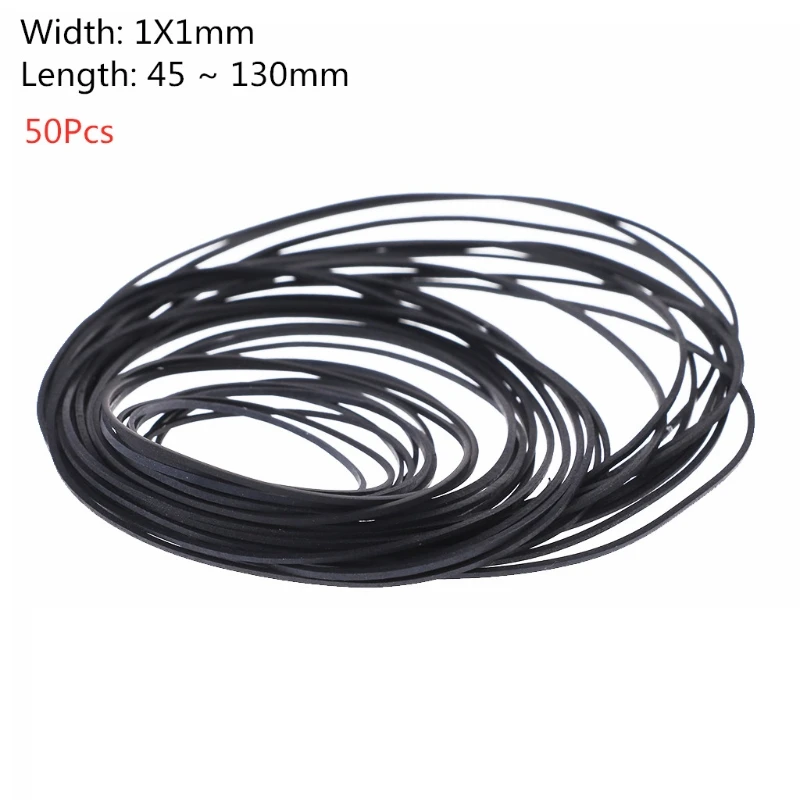 Cintura Assortita Per Nastro A Cassetta Da 50 Pezzi Per Registratore Walkman Dropship
