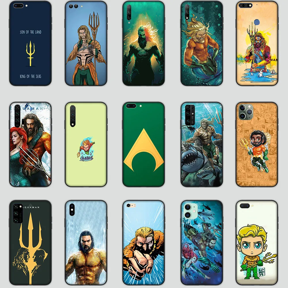 Mt-71 Custodia Aquaman Per Oppo Reno 10X Zoom 2 2Z 2F 4 4F Lite F19 Trova X3 Neo 8 Pro Cover Nera