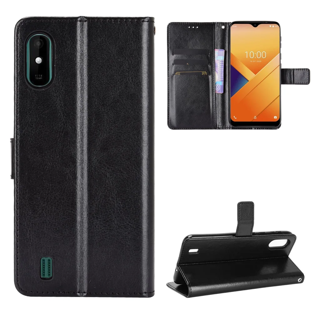 Flip Wallet Custodia In Pelle Pu Per Wiko Y81 Custodia Per Cellulare Con Porta Slot Per Schede Per Wiko Y51/Wiko Y61/Wiko Y62/Wiko Y81