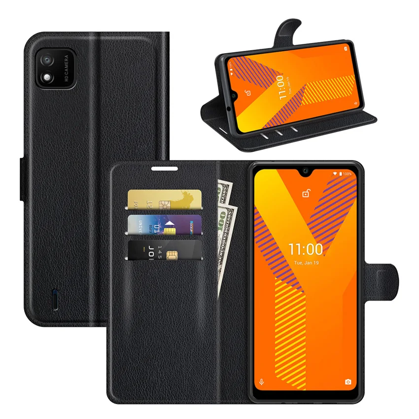Per Wiko Y62 Custodia Cover Portafoglio Custodia In Pelle Flip Phone Custodia Per Wiko Y62 Custodia Di Alta Qualità Per Wiko Y62