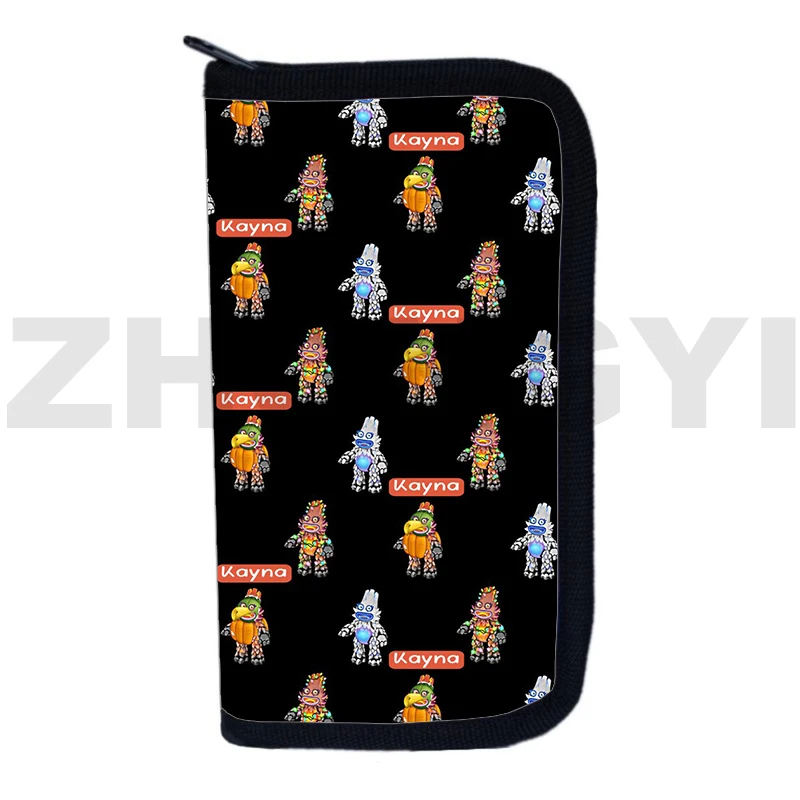 3D My Singing Monsters Cute Wallet Men Anime Game Clutch Money Bag Borse Portatili Leggere Per Le Donne Cash Bags Portamonete