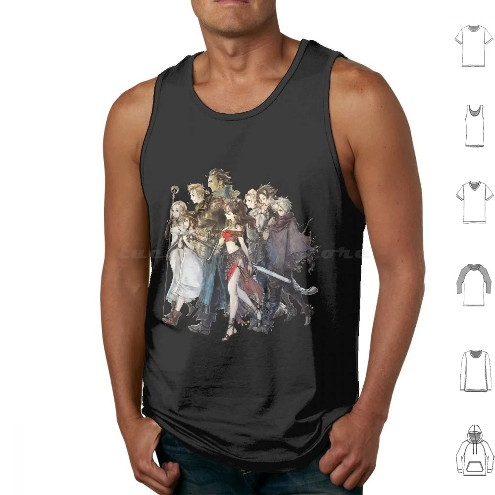 Octopath Traveler? -Travelers Classic T-Shirt Canotte Gilet Senza Maniche Octopath Traveler Travelers