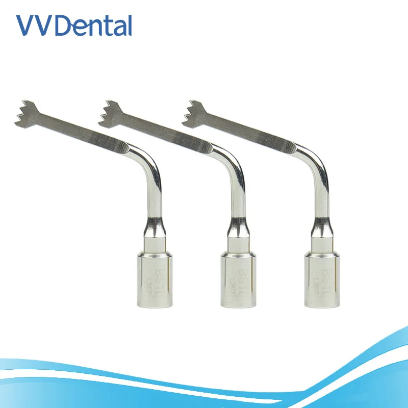 3 Pezzi Punte Per Chirurgia Piezoelettrica Dentale Per Il Taglio Delle Ossa Per Satelec Woodpecker(Ai-Suergery) Macchina Per Chirurgia Piezoelettrica 