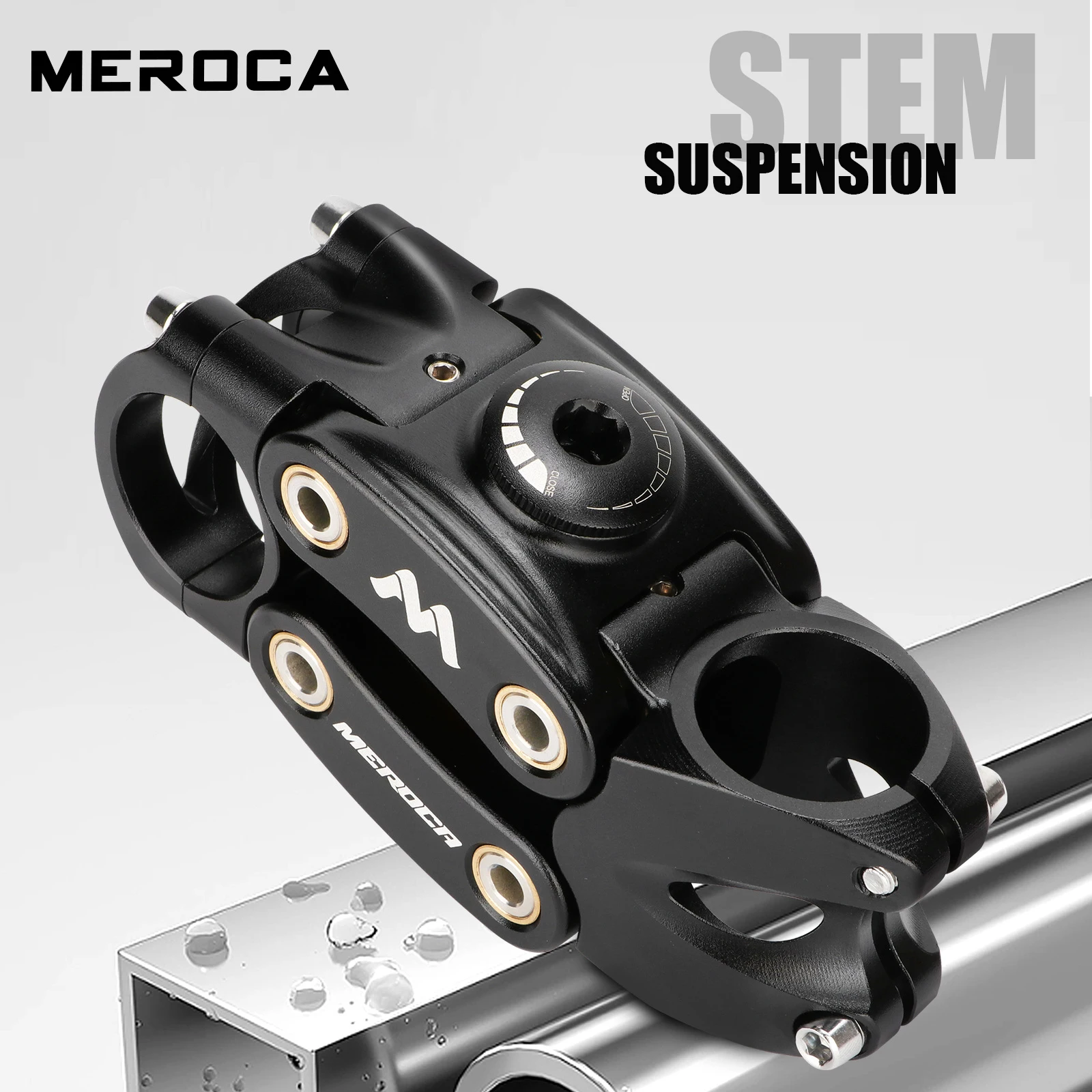 Stelo Di Sospensione Biciclette Manubrio Ammortizzante Stelo Strada Ghiaia Hybrid E-Bike Ammortizzatore Stelo Parti Di Biciclette