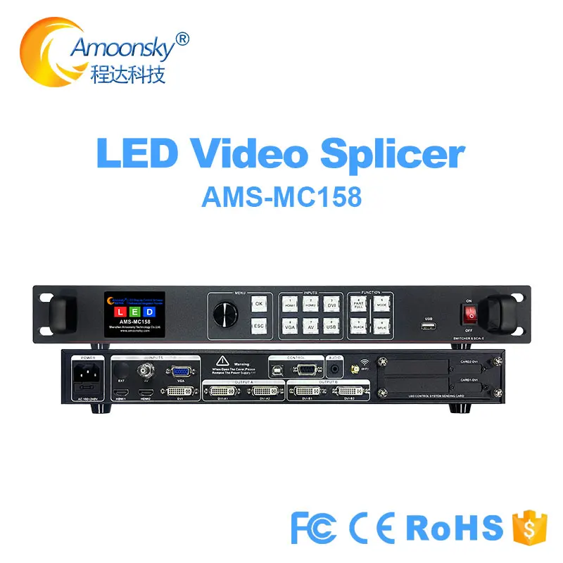 Processore Di Giunzione Led 4K Ultra Hd Mc158 Come Vdwall Lvp608 609 Controller Per Video Wall Per P4 Led Panel Cabinet Support Ts802D