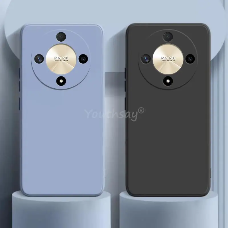 Per Honor X9B Custodia In Silicone Liquido Originale Per Honor X9B X9A X8A X7A X7 Cover Tpu Custodia Protettiva Morbida Honor X9B Cover