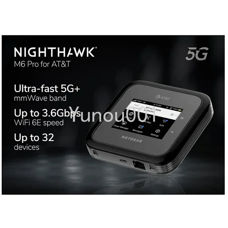 Sbloccato Netgear Nighthawk Mr6500 M6 Pro Router Wifi Sbloccato Global 5G Band Mmwave Sub6 Wifi6E 3.6Gbps 2.5G Porta Ethernet Sdx65