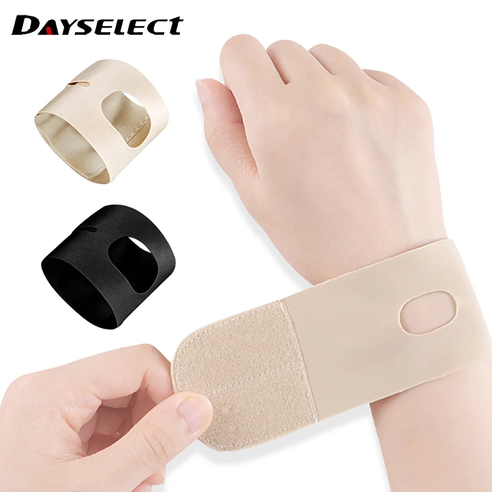 1Pc Portatile Regolabile Sottile Dolore Fascia Da Polso Brace Injection Tfcc Tear Injection Brace Uomo Donna Sport Yoga Soft Ulnar Fix Fascia Da Polso