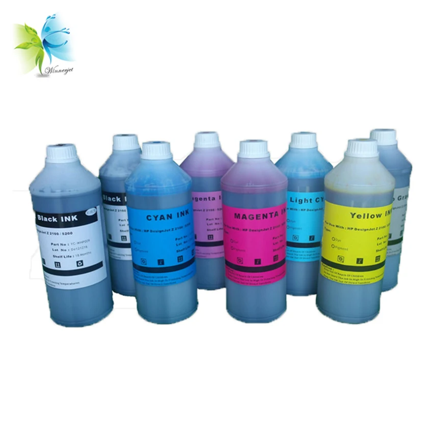 Winnerjet 12 Colori Per Inchiostro Pigmentato Compatibile Hp 70 Per Cartuccia D'Inchiostro Plotter Hp Designjet Z3100 Z3200