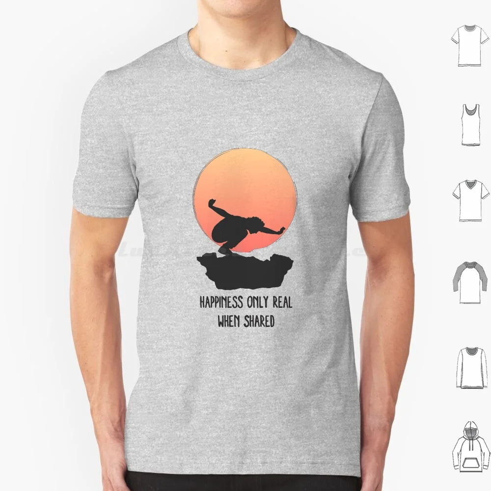 Nella Natura Selvaggia Essential T-Shirt T Shirt Big Size 100% Cotone In The Wild Quote Quotes Wild Nature Chris Magic Bus Wood