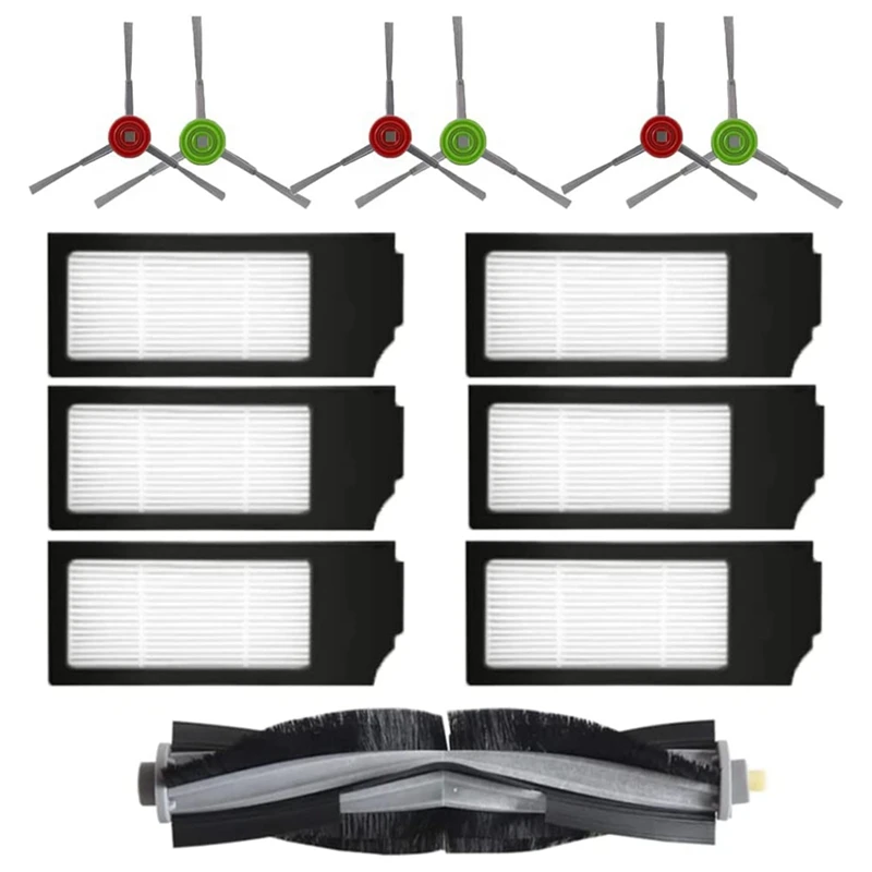 Kit Accessori Per Ecovacs Ecovacs Deebot X1Plus/Ecovacs Deebot T10 Plus Stazione Di Aspirazione, Spazzola Principale, Filtri, Spazzola Laterale