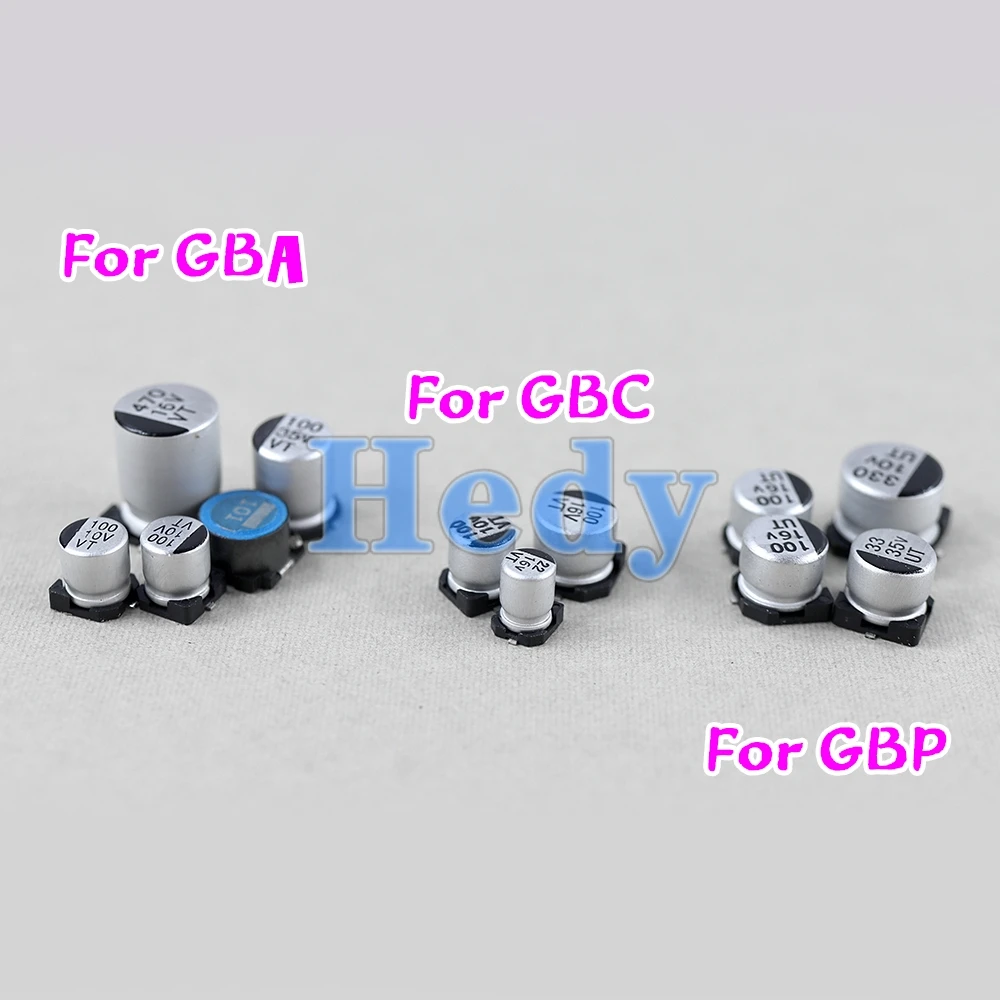 1Set Nuovo Per Nintendo Gbc Gba Gbp Condensatore Della Scheda Madre Parti Di Ricambio Condensatore Per Gameboy Color Pocket Advance