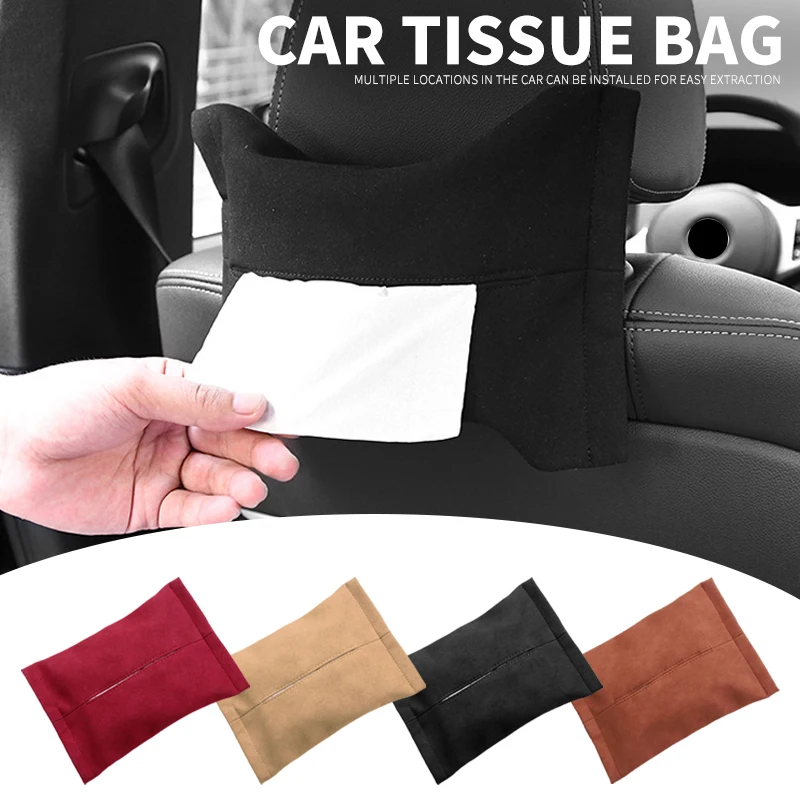 Hang Type Car Tissue Box Paper Towel Bag Accessori Decorativi Per Dacia Duster Spring Logan Sandero Jogger Lodgy Bigster Dokker