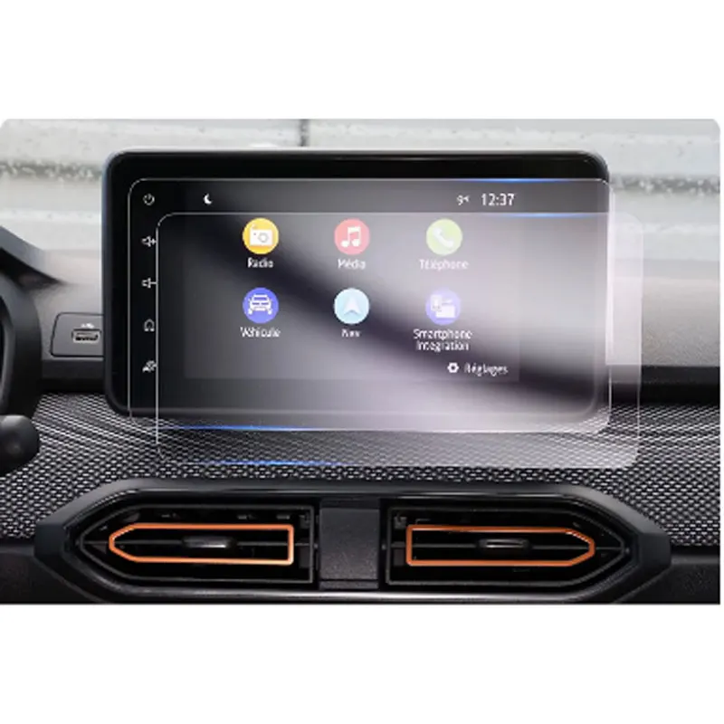 Per Dacia Sandero 3/Stepway /Dacia Jogger Logan 3 8 Pollici Media Touch-Screen Pellicola Protettiva 2 Pack Pet Film Protector