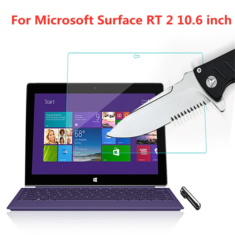 Pellicola Salvaschermo In Vetro Temperato Per Tablet Per Microsoft Surface Rt 2 Rt2 Rt2 Pellicola Per Tablet Da 10.6 Pollici