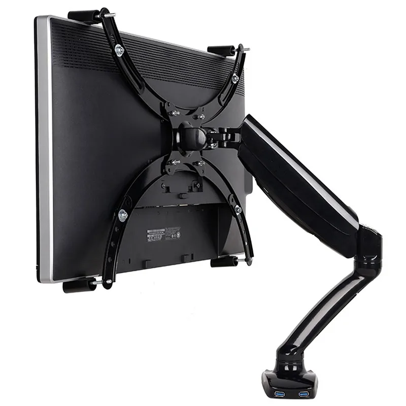 Supporto Per Monitor Lcd Full Motion Staffa Di Montaggio Per Display Del Computer Adatta Per Display Vesa Aoe Apple Samsung Staffa Per Monitor All In 