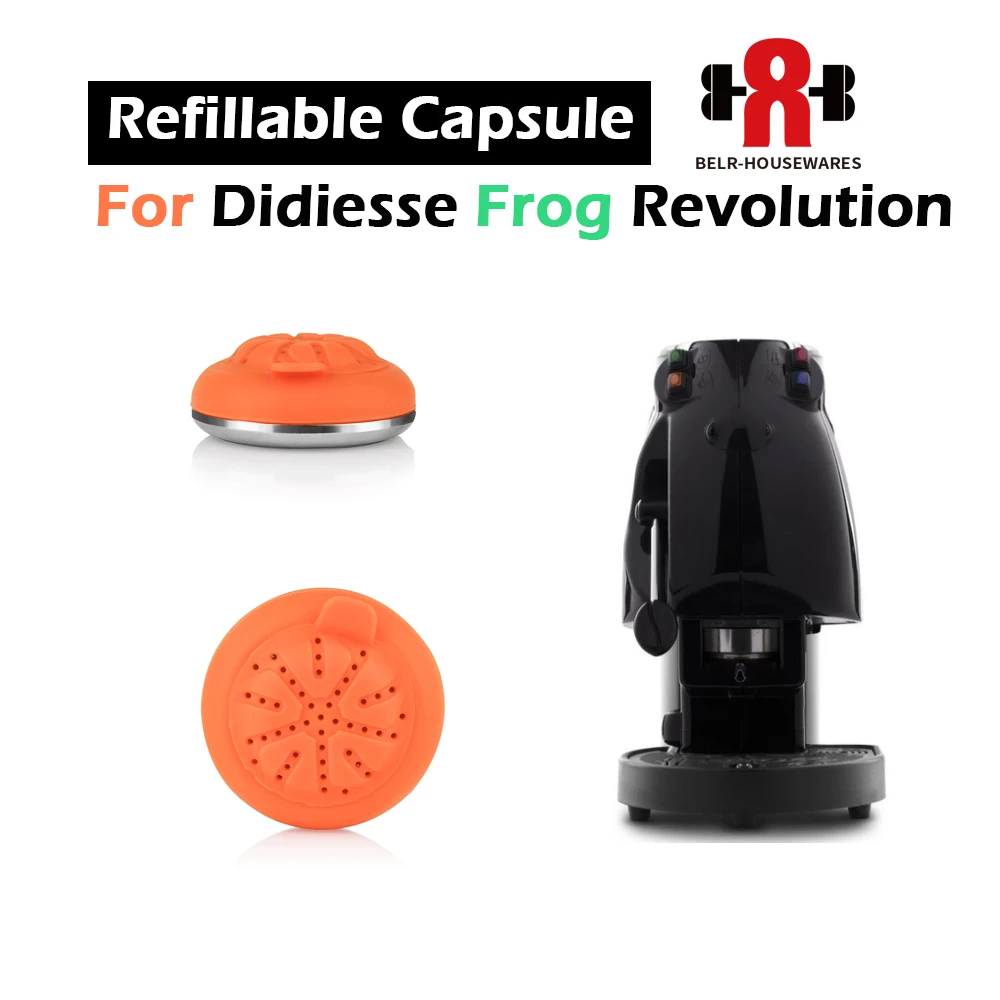 Capsula Di Caffè Ricaricabile Per Macchina Da Caffè Didiesse Frog Revolution Cialde Riutilizzabili Ecologiche Macchina Per Caffè Espresso Crema