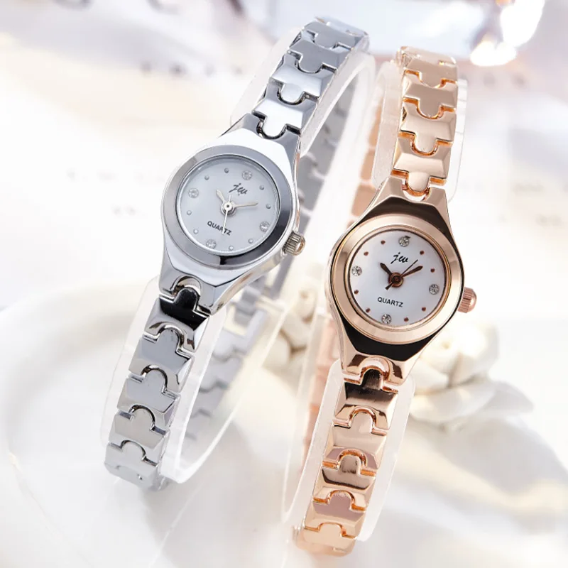 Women Watches Luxury Rose Gold Stainless Steel Qualities Dress Ladies Wristwatches Diamond Dial Female Relógio Feminino