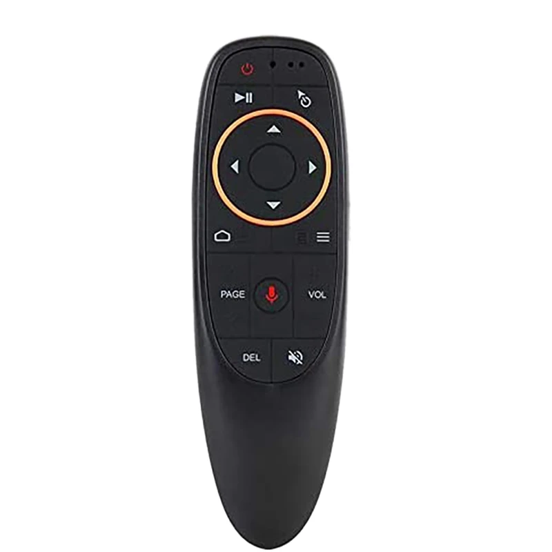 G10S Smart Voice Remote Control 2.4G Rf Giroscopio Wireless Air Mouse Per X96 Mini H96 Max A95X F3 Android Tv Box