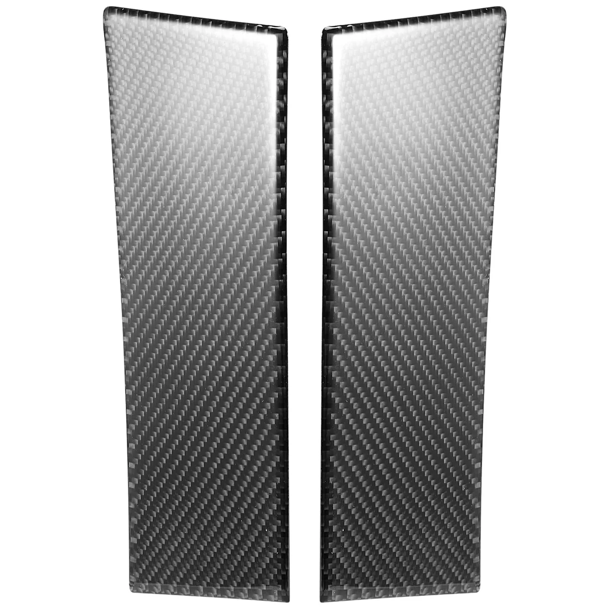 Per Nissan 350Z 2003-2009 In Fibra Di Carbonio B Pillar Cover Sticker Window Goalpost Pasta Decorativa Accessori Per Auto