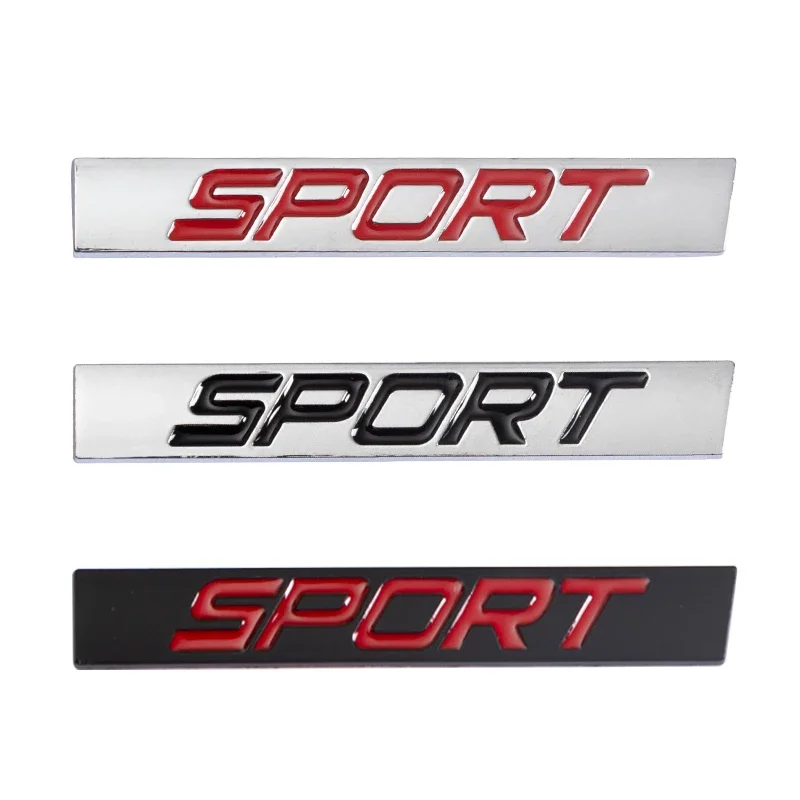Universal Sport Logo 3D Emblem Decorazione Automatica Per Honda Crv Ford Mustang Nissan 350Z Toyota Alfa Romeo Decal Tail Adesivi Per Auto