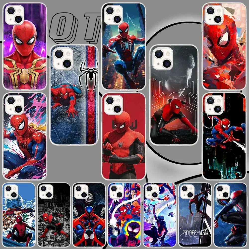 Sw-64 Spider Hero Man Custodia In Silicone Per Lg K11 K10 K22 K40 X4 Q52 K52 K40S K41S K50S K51S K61 K12 Max Plus Prime