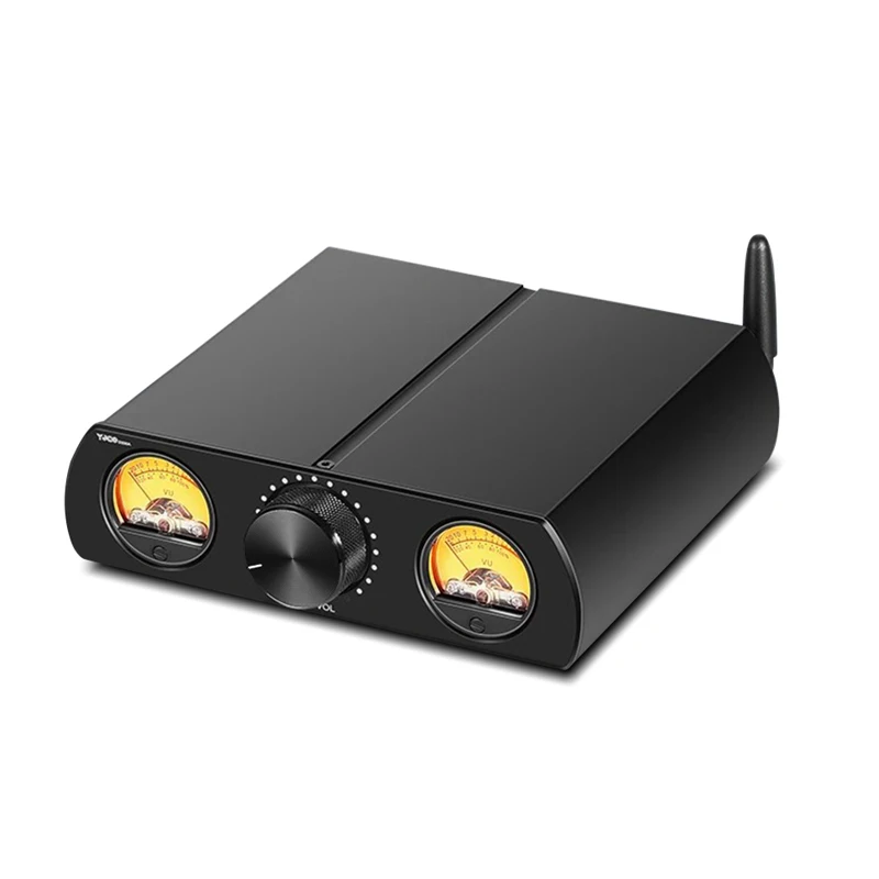Hifi Tpa3221 Vu Meter Amplificatore Domestico 2.0 Canali Potenza 105 Wx2 Bluetooth Qcc3034 Aptx-Hd Amplificatori Stereo Amplificatore Altoparlante