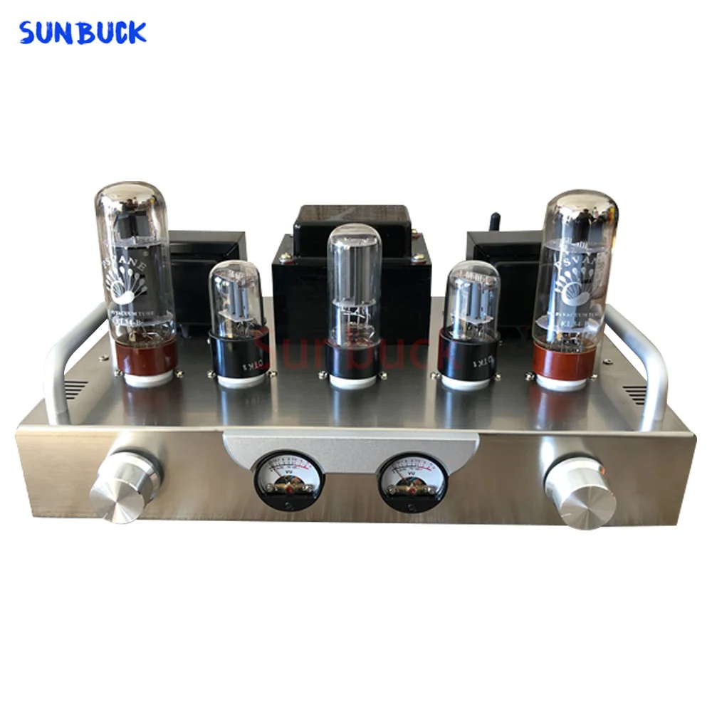 Sunbuck Vu Meter Sparta X1 Vacuum Tube Power Amp Hifi 6 N9P El34 5 Z3P Amplificatore Per Tubi Kit Fai Da Te