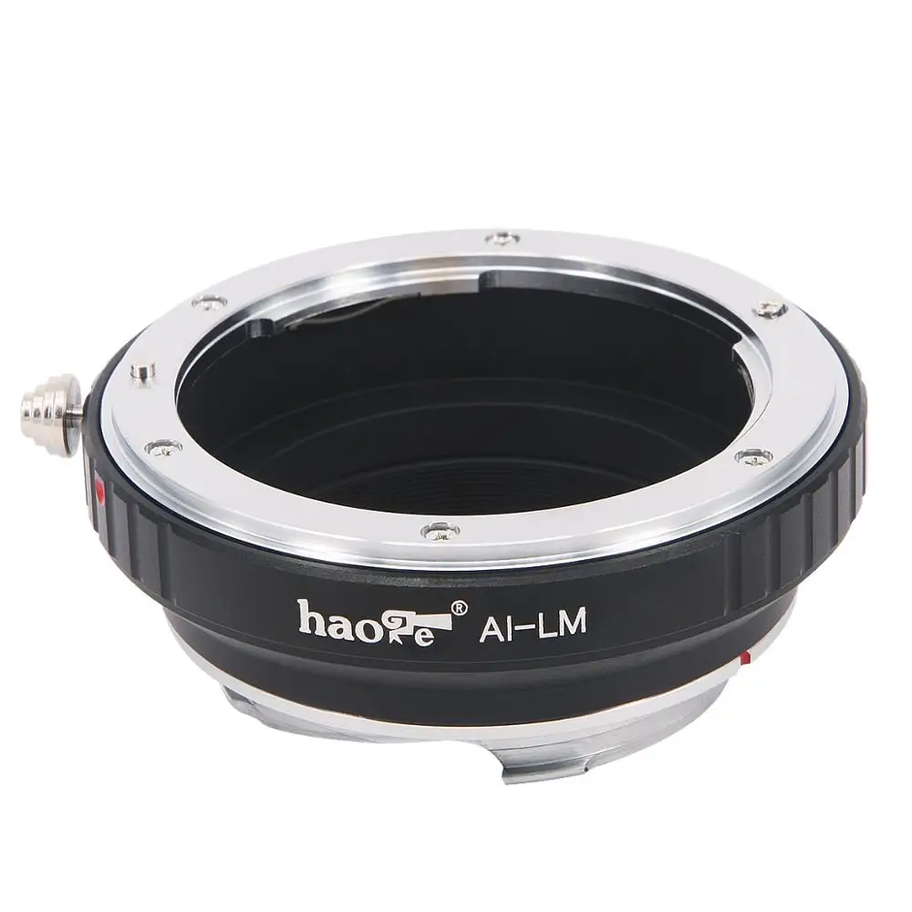Haoge Hg-Lente Adattatore Di Montaggio Per Nikon Nikkor Ai / Ais / D Lens Per Leica M-Mount Della Fotocamera