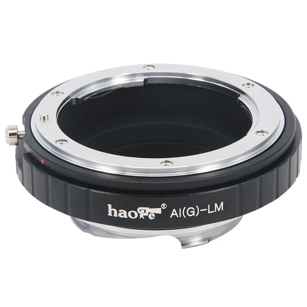 Haoge Hg-Lente Adattatore Di Montaggio Per Nikon Nikkor Ai / Ais / G / D Lens Per Leica M Di Montaggio Macchina Fotografica