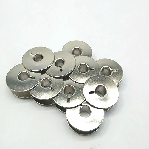 10Pcs "L" Style In Acciaio Bobine Per Babylock Fratello Pfaff Viking Quilting Macchine #55623S