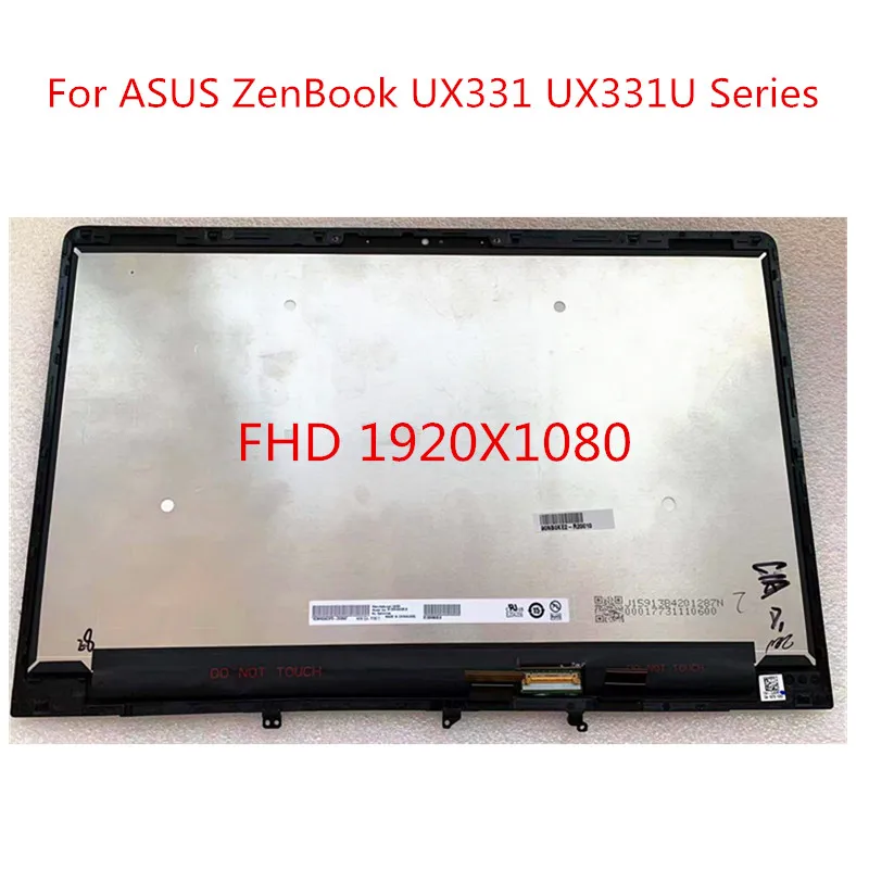 Per Asus Zenbook 13 Ux331Fn Ux331F Ux331Fa Notebook Pc 13.3 "Fhd Lcd Touch Panel Assy 90Nb0Ke2-R20010