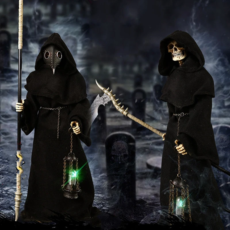 Comodello Ns005 Ns006 1/6 Nightmare Series Lega Pressofusione Mietitrice Soul Reaper Antico Egitto Guardian Demon 12 "Action Figure