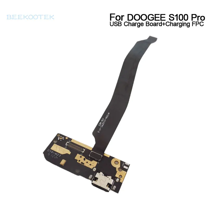 Nuovo Originale Doogee S100 Pro Usb Board Base Charge Port Board Con Ricarica Accessori Fpc Per Doogee S100 Pro Smart Phone