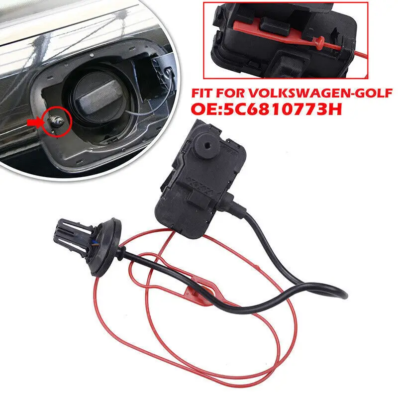 Car Rear Fuel Filler Flap Door Motor Fuel Tank Cap Lock Attuatore Per Skoda Rapid Vw Golf Mk7 Jetta Iv Polo 5C6810773H