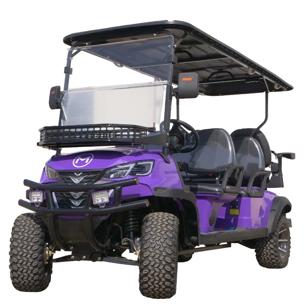 72V 5000W Motore A Corrente Alternata Sistema Di Sospensione Indipendente Carrello Da Golf Auto Buggy 2 4 6 Posti Strada Legale Carrelli Da Golf Elett