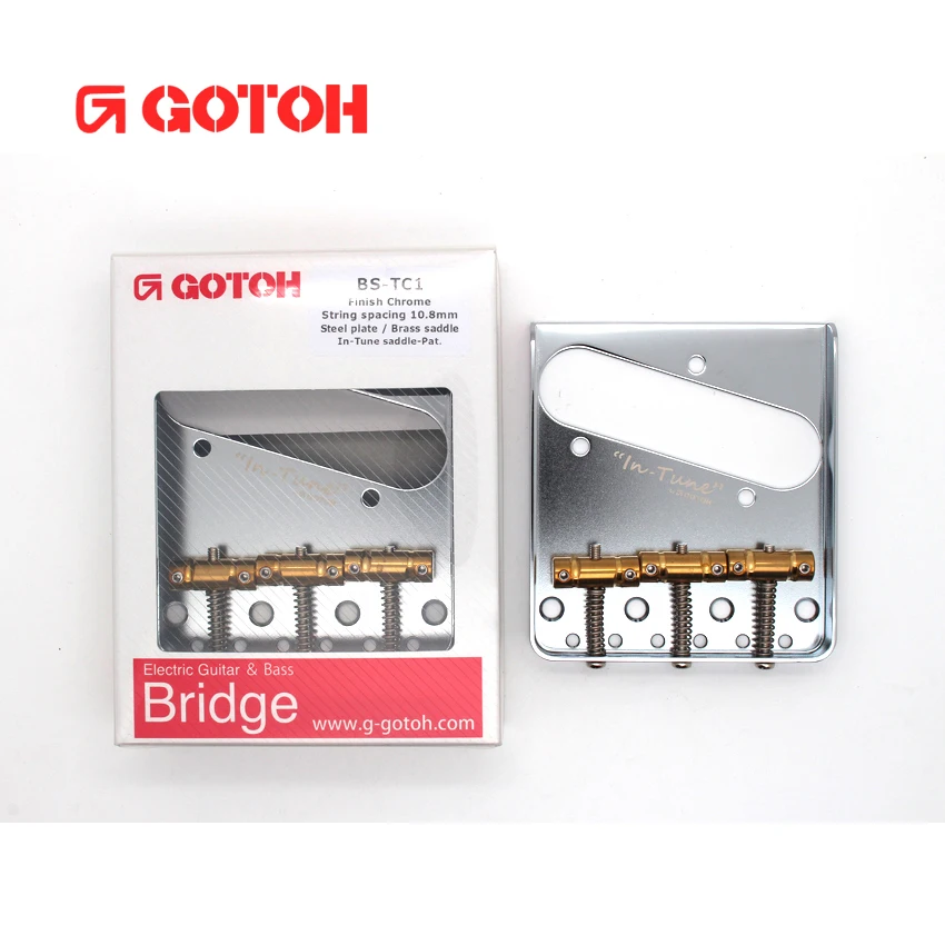 Originale Originale Gotoh Wilkinson Bs-Tc1 Chitarra Elettrica Vintage Ponte Fisso Cromato Made In Japan
