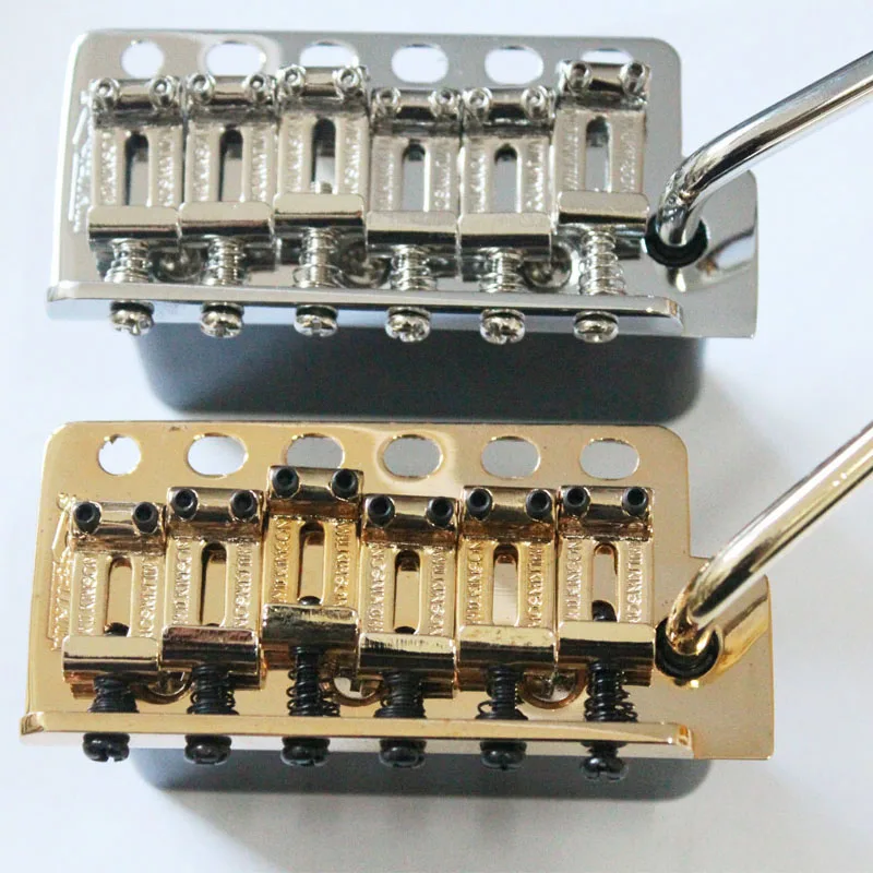 Corea St Guitar Wilkinson Wv6 Tremolo Bridge + Selle In Acciaio Piegato