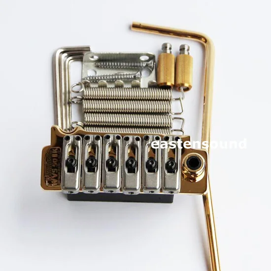 Wilkinson Two Small Electric Guitar Vibrato System Bridge Pull Dual Tuners Wvs50Iik(002Gd)