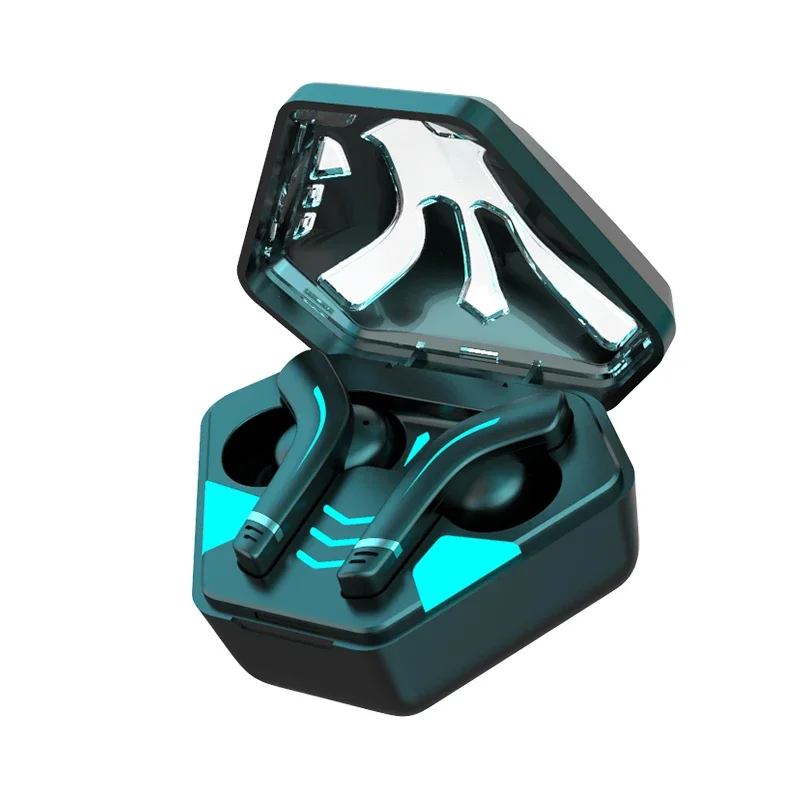 Md168 Subwoofer Modello Privato Tws Nuovo Gioco Wireless Auricolare Bluetooth Bassa Latenza Cool Black Technology Funziona Su Tutti Gli Smartphone